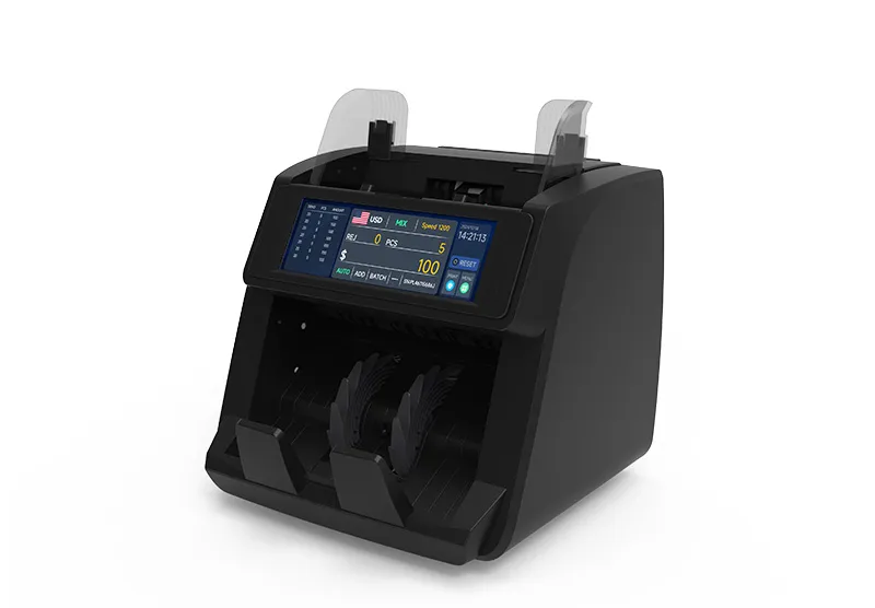 WRM997 Vertical Full Touch Screen Banknote Value Counter