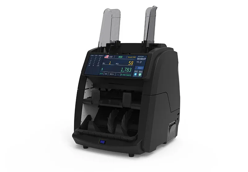 HK6070-MAX02 1+1 Pocket Banknote Sorter (with Built-in Printer)