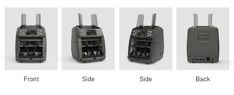 HK6070-PRO02 1+1 Pocket Banknote Sorter (with Built-in Printer)