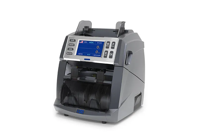(NEW) HK6080-PLUS01 1+1 Pocket Full Fitness Banknote Sorter