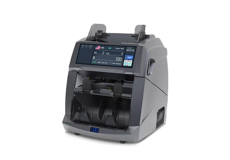 (NEW) HK6080-MAX01 1+1 Pocket Full Fitness Banknote Sorter