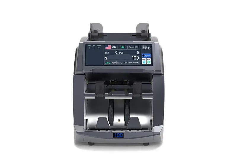 (NEW) HK6080-MAX01 1+1 Pocket Full Fitness Banknote Sorter